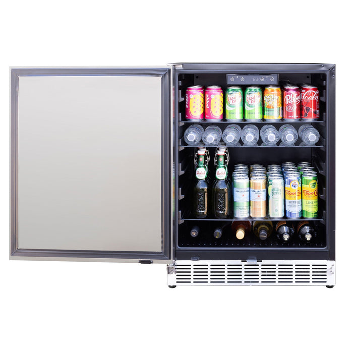 Summerset Grills 24" Outdoor Rated Refrigerator (RFR-24S-A)