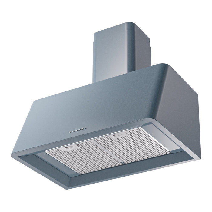 ILVE UAG30 Nostalgie II 30 inch Wall Mount Range Hood with 600 CFM, 3 Speed + Intensive, Front LED Light Bar