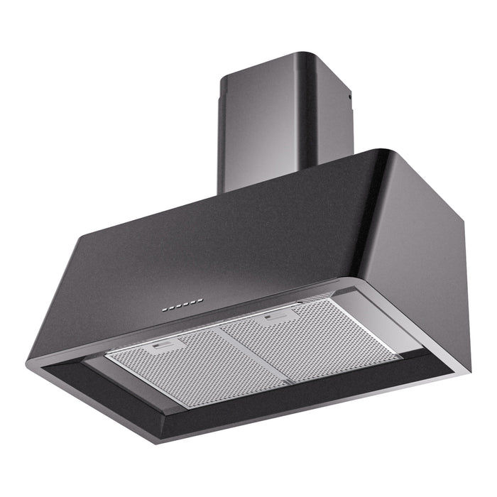 ILVE UAG30 Nostalgie II 30 inch Wall Mount Range Hood with 600 CFM, 3 Speed + Intensive, Front LED Light Bar