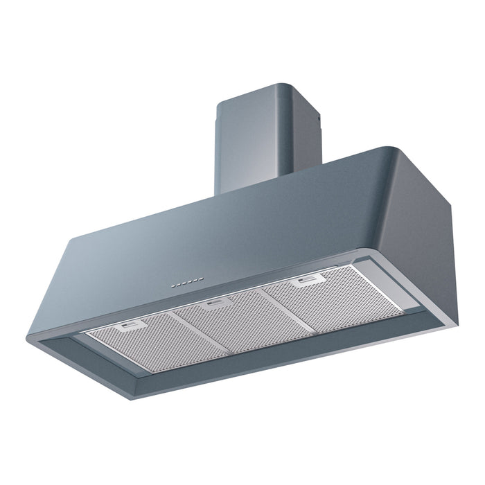 ILVE UAG40 Nostalgie II 40 inch Wall Mount Range Hood with 600 CFM, 3 Speed + Intensive, Front LED Light Bar