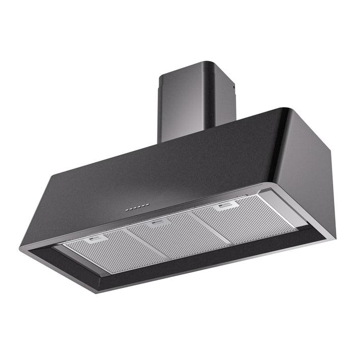 ILVE UAG40 Nostalgie II 40 inch Wall Mount Range Hood with 600 CFM, 3 Speed + Intensive, Front LED Light Bar