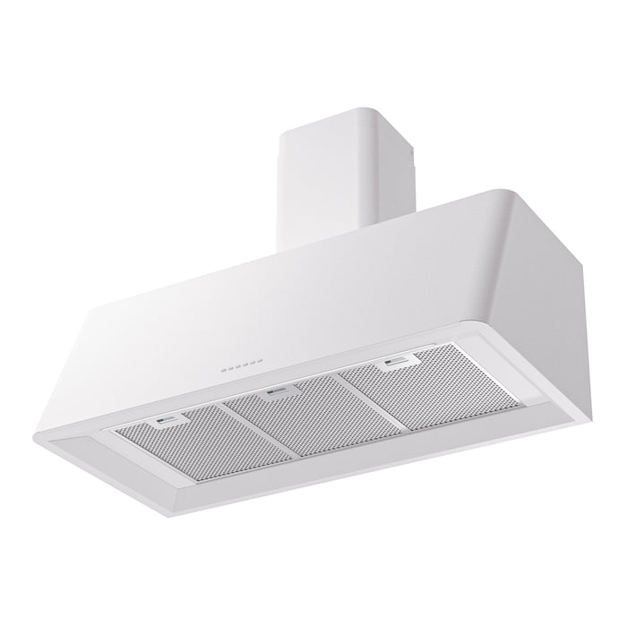 ILVE UAG40 Nostalgie II 40 inch Wall Mount Range Hood with 600 CFM, 3 Speed + Intensive, Front LED Light Bar