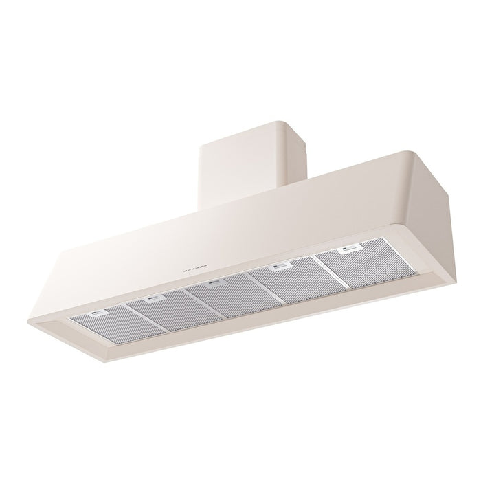 ILVE UAG60 Nostalgie II 60 inch Wall Mount Range Hood with 850 CFM, 3 Speed + Intensive, Front LED Light Bar