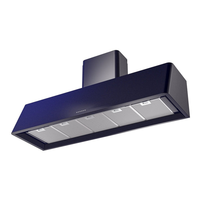 ILVE UAG60 Nostalgie II 60 inch Wall Mount Range Hood with 850 CFM, 3 Speed + Intensive, Front LED Light Bar