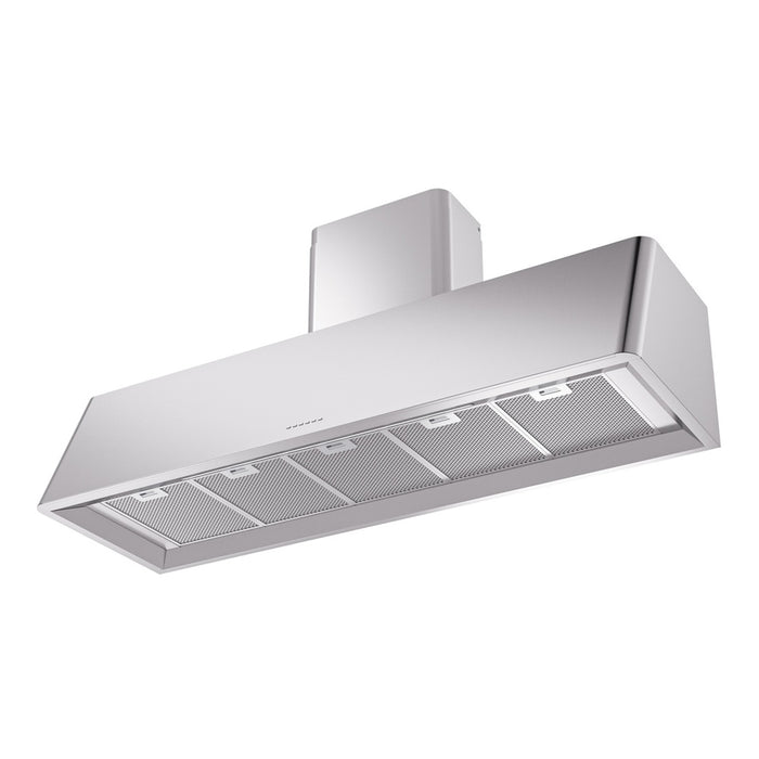 ILVE UAG60 Nostalgie II 60 inch Wall Mount Range Hood with 850 CFM, 3 Speed + Intensive, Front LED Light Bar