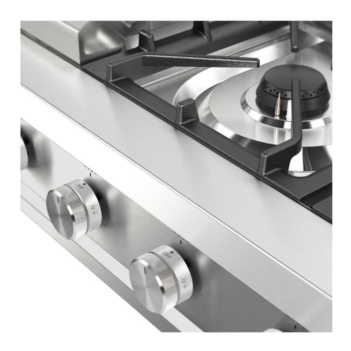 ILVE UHCP36F Professional Plus II 36 inch Built-In Gas Rangetop with Griddle, in Stainless Steel