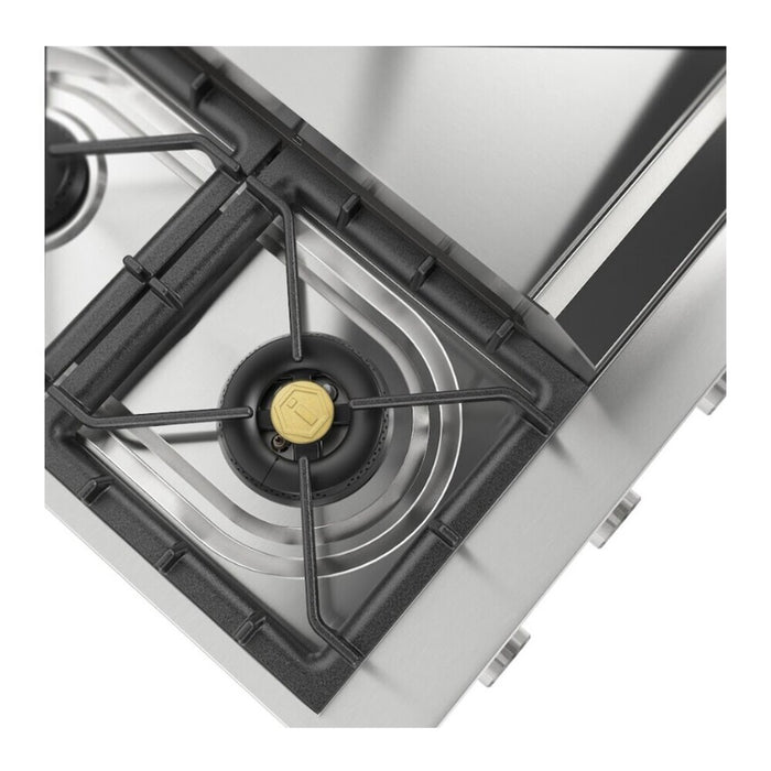 ILVE UHCP36F Professional Plus II 36 inch Built-In Gas Rangetop with Griddle, in Stainless Steel