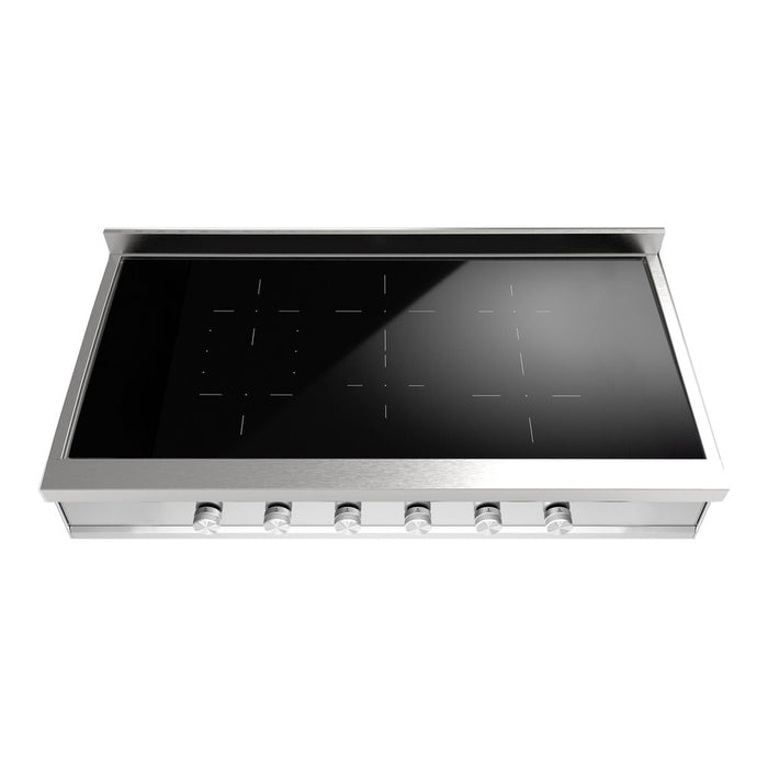 ILVE UHCPI486 Professional Plus II 48 inch Built-In Induction Rangetop, in Stainless Steel