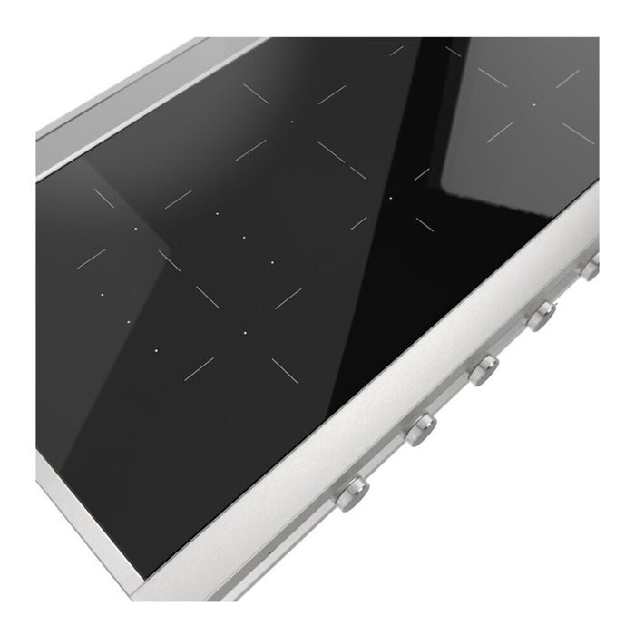 ILVE UHCPI486 Professional Plus II 48 inch Built-In Induction Rangetop, in Stainless Steel