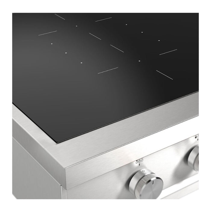 ILVE UHCPI486 Professional Plus II 48 inch Built-In Induction Rangetop, in Stainless Steel