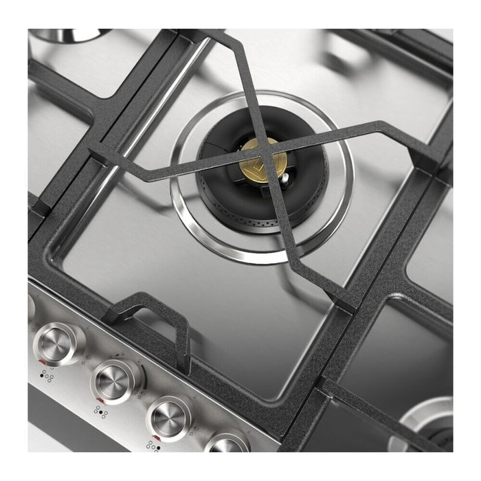 ILVE UHCPMT95 Panoramagic 36 inch Built-In Gas Cooktop with 5 Burners, in Stainless Steel