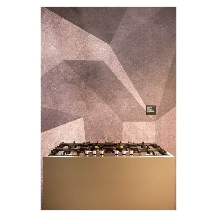 ILVE UHCPT125 Professional Plus II 48 inch Built-In Gas Cooktop with Total Black Brass Burners, in Stainless Steel