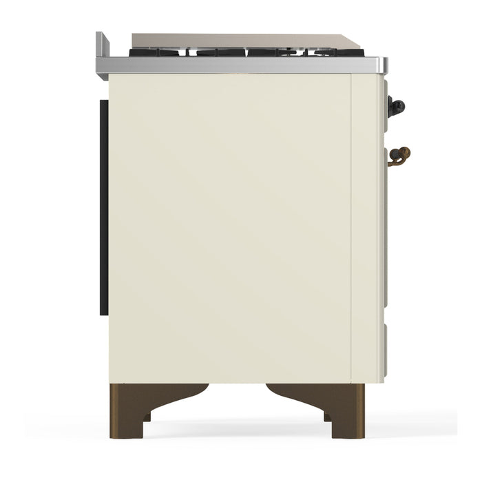 ILVE UM60F Majestic III 60 inch Dual Fuel Range with 9 Burners, Griddle (UM60FQNR3)