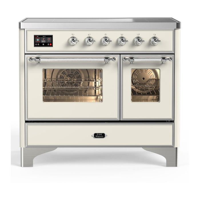ILVE UMDIB40N Majestic III 40 inch Induction Range with 6 Elements, Booster Function, Bridge Control, Residual Heat Indicator (UMDIB40NR3)