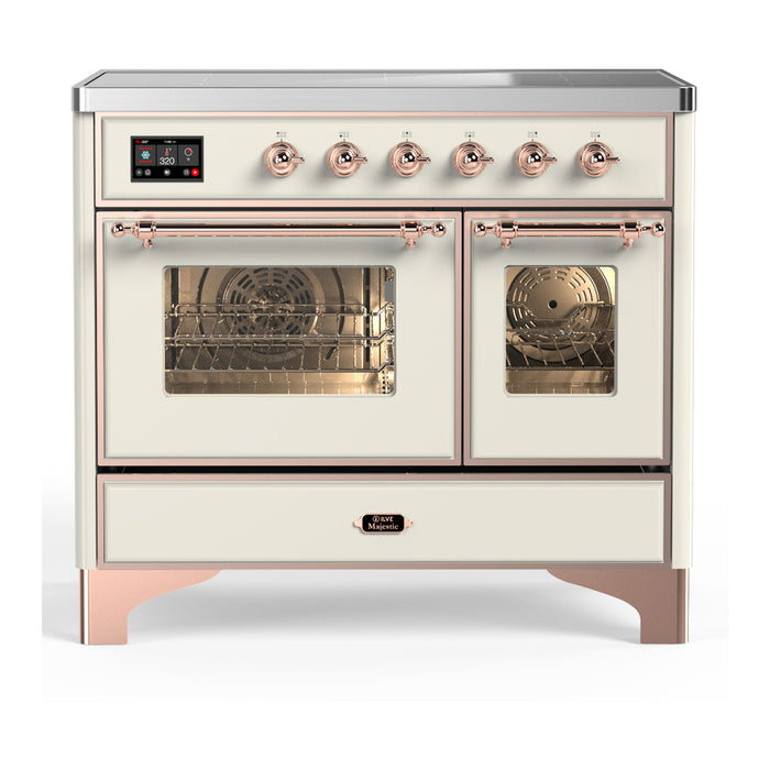 ILVE UMDIB40N Majestic III 40 inch Induction Range with 6 Elements, Booster Function, Bridge Control, Residual Heat Indicator (UMDIB40NR3)
