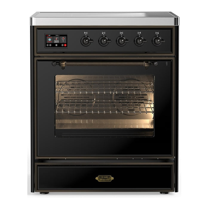 ILVE UMIB30N Majestic III 30 inch Induction Range with 4 Elements (UMIB30NR3)