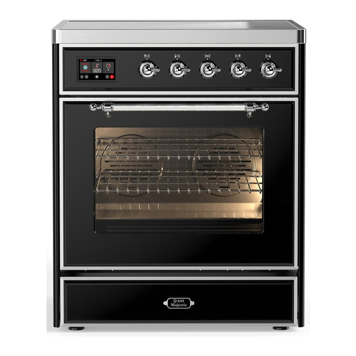 ILVE UMIB30N Majestic III 30 inch Induction Range with 4 Elements (UMIB30NR3)