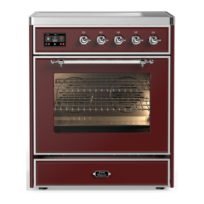 ILVE UMIB30N Majestic III 30 inch Induction Range with 4 Elements (UMIB30NR3)