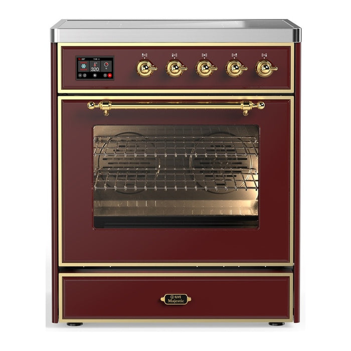 ILVE UMIB30N Majestic III 30 inch Induction Range with 4 Elements (UMIB30NR3)