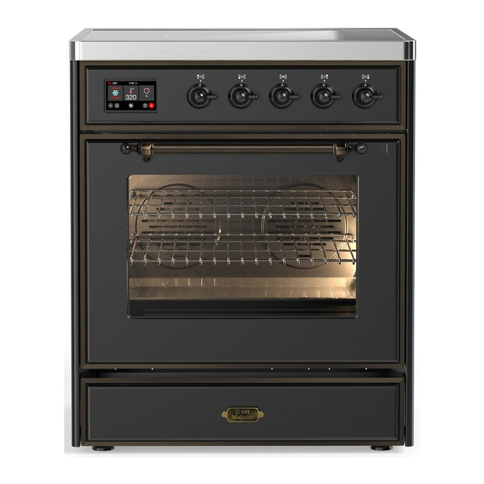 ILVE UMIB30N Majestic III 30 inch Induction Range with 4 Elements (UMIB30NR3)