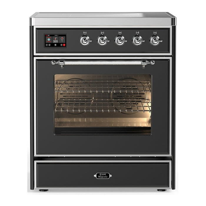 ILVE UMIB30N Majestic III 30 inch Induction Range with 4 Elements (UMIB30NR3)