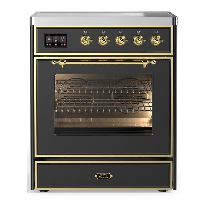 ILVE UMIB30N Majestic III 30 inch Induction Range with 4 Elements (UMIB30NR3)