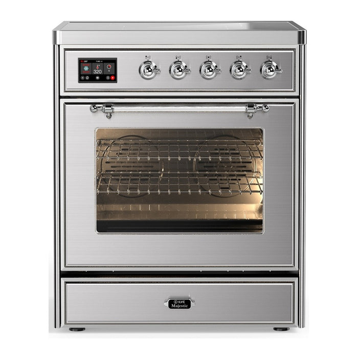 ILVE UMIB30N Majestic III 30 inch Induction Range with 4 Elements (UMIB30NR3)