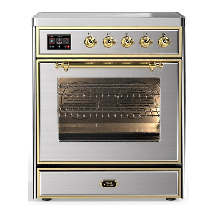 ILVE UMIB30N Majestic III 30 inch Induction Range with 4 Elements (UMIB30NR3)