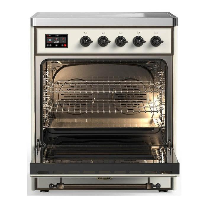 ILVE UMIB30N Majestic III 30 inch Induction Range with 4 Elements (UMIB30QNR3)