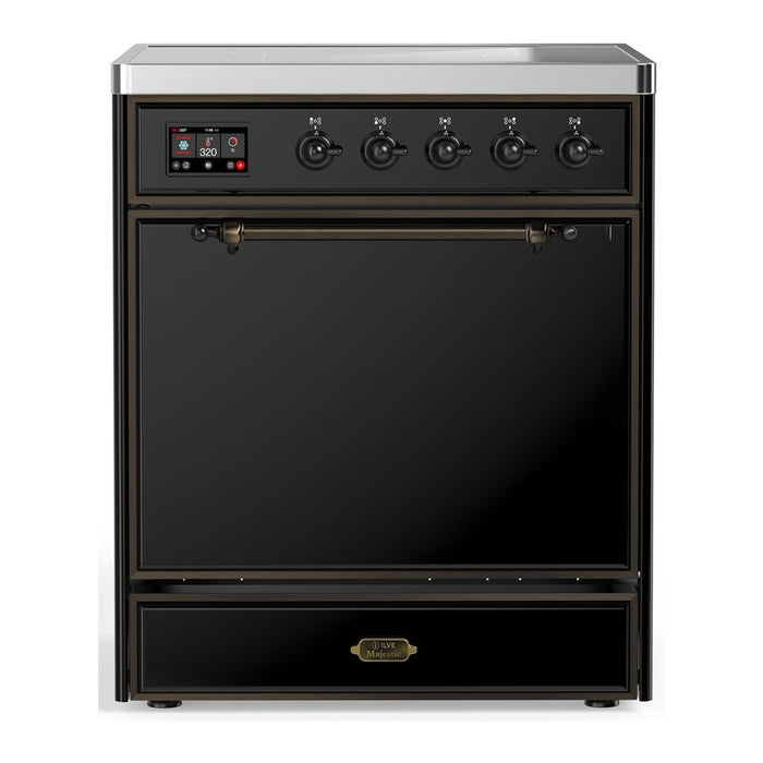 ILVE UMIB30N Majestic III 30 inch Induction Range with 4 Elements (UMIB30QNR3)