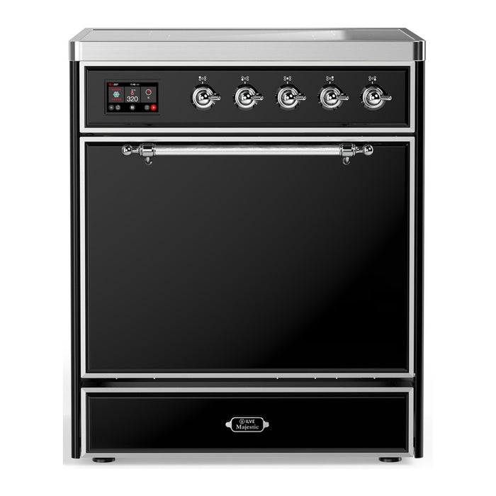 ILVE UMIB30N Majestic III 30 inch Induction Range with 4 Elements (UMIB30QNR3)
