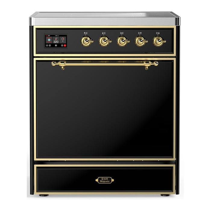 ILVE UMIB30N Majestic III 30 inch Induction Range with 4 Elements (UMIB30QNR3)