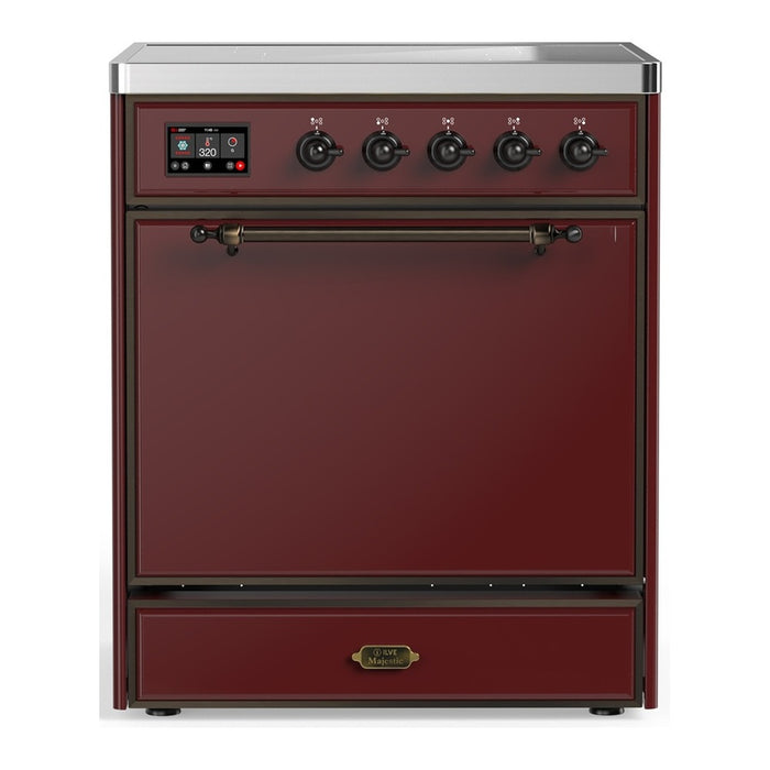 ILVE UMIB30N Majestic III 30 inch Induction Range with 4 Elements (UMIB30QNR3)