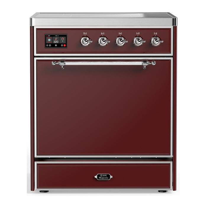 ILVE UMIB30N Majestic III 30 inch Induction Range with 4 Elements (UMIB30QNR3)