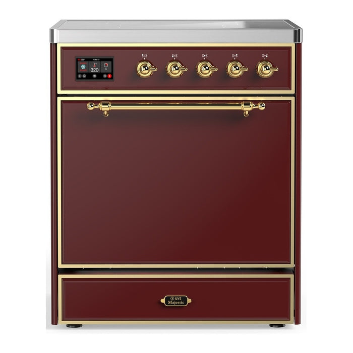 ILVE UMIB30N Majestic III 30 inch Induction Range with 4 Elements (UMIB30QNR3)
