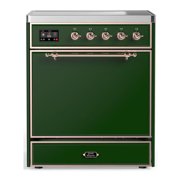 ILVE UMIB30N Majestic III 30 inch Induction Range with 4 Elements (UMIB30QNR3)
