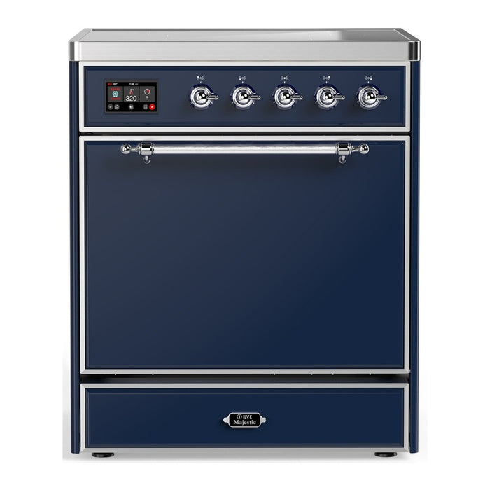ILVE UMIB30N Majestic III 30 inch Induction Range with 4 Elements (UMIB30QNR3)