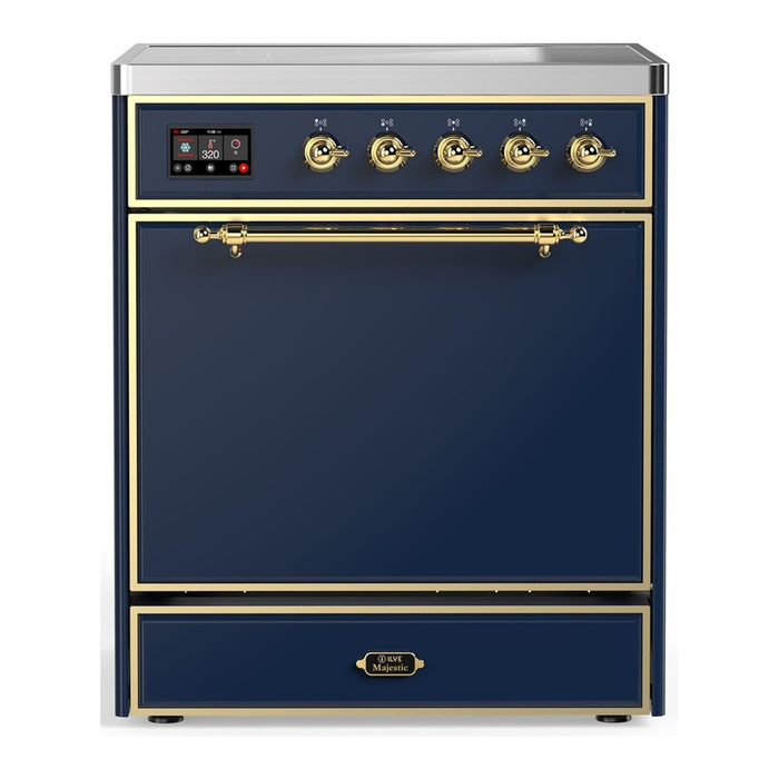 ILVE UMIB30N Majestic III 30 inch Induction Range with 4 Elements (UMIB30QNR3)