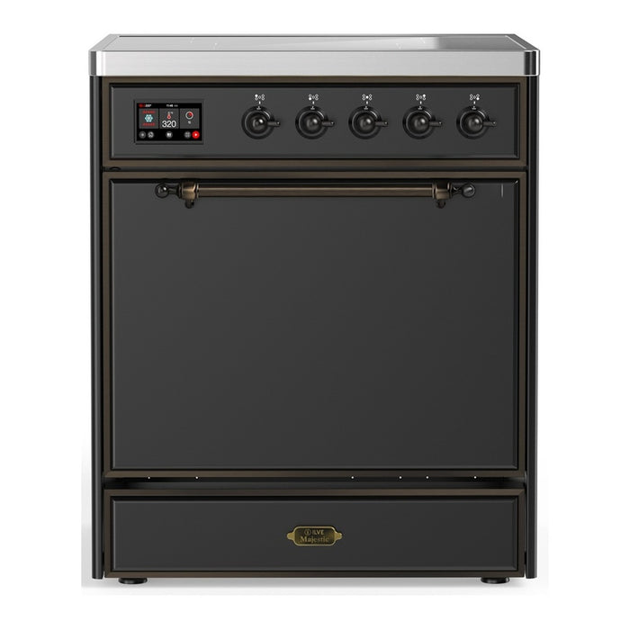ILVE UMIB30N Majestic III 30 inch Induction Range with 4 Elements (UMIB30QNR3)