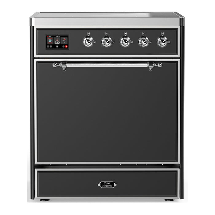 ILVE UMIB30N Majestic III 30 inch Induction Range with 4 Elements (UMIB30QNR3)