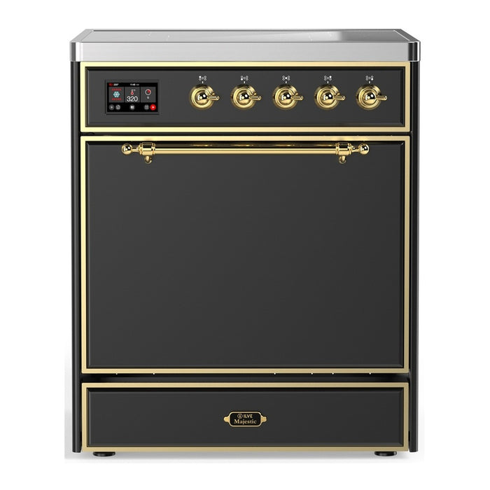 ILVE UMIB30N Majestic III 30 inch Induction Range with 4 Elements (UMIB30QNR3)