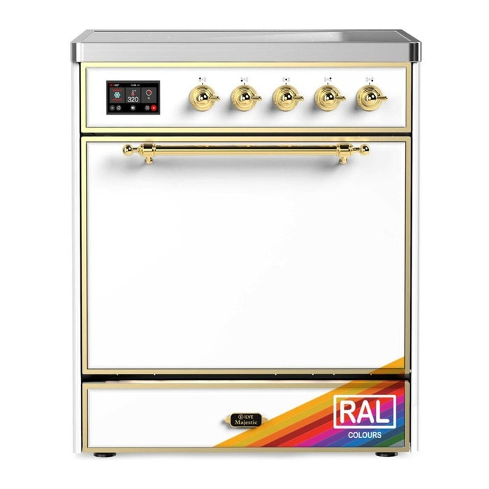 ILVE UMIB30N Majestic III 30 inch Induction Range with 4 Elements (UMIB30QNR3)