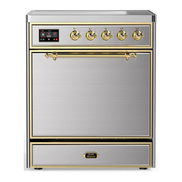 ILVE UMIB30N Majestic III 30 inch Induction Range with 4 Elements (UMIB30QNR3)