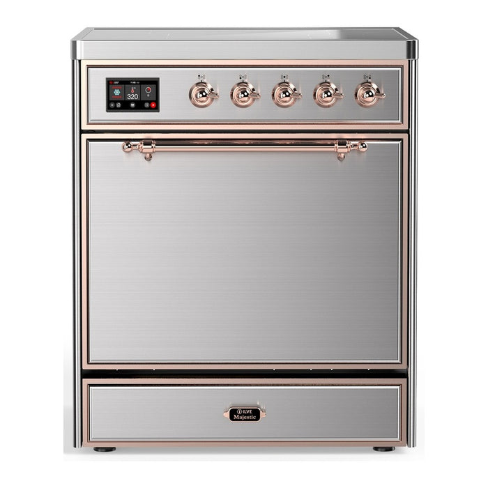 ILVE UMIB30N Majestic III 30 inch Induction Range with 4 Elements (UMIB30QNR3)