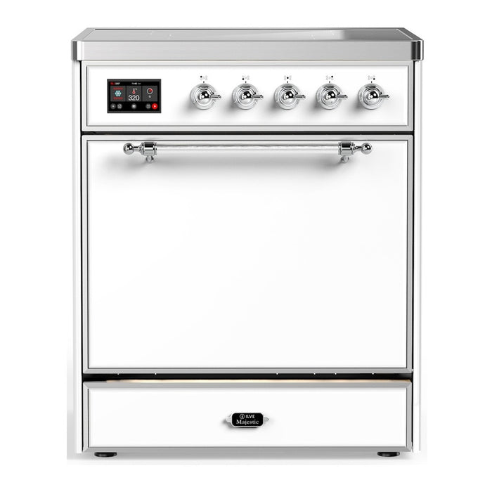 ILVE UMIB30N Majestic III 30 inch Induction Range with 4 Elements (UMIB30QNR3)