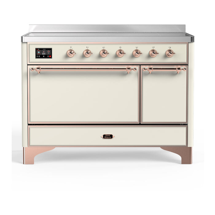 ILVE UMIB48N Majestic III 48 inch Induction Range with 6 Elements, Booster Function, Bridge Control, Residual Heat Indicator (UMIB48QNR3)