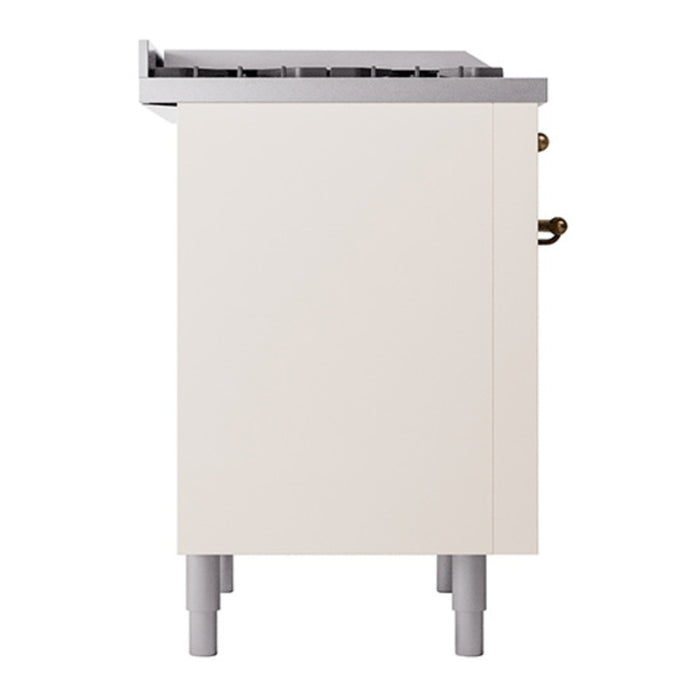 ILVE Nostalgie II Noblesse 36″ Dual Fuel Range with Solid Door - UN36FQNMP