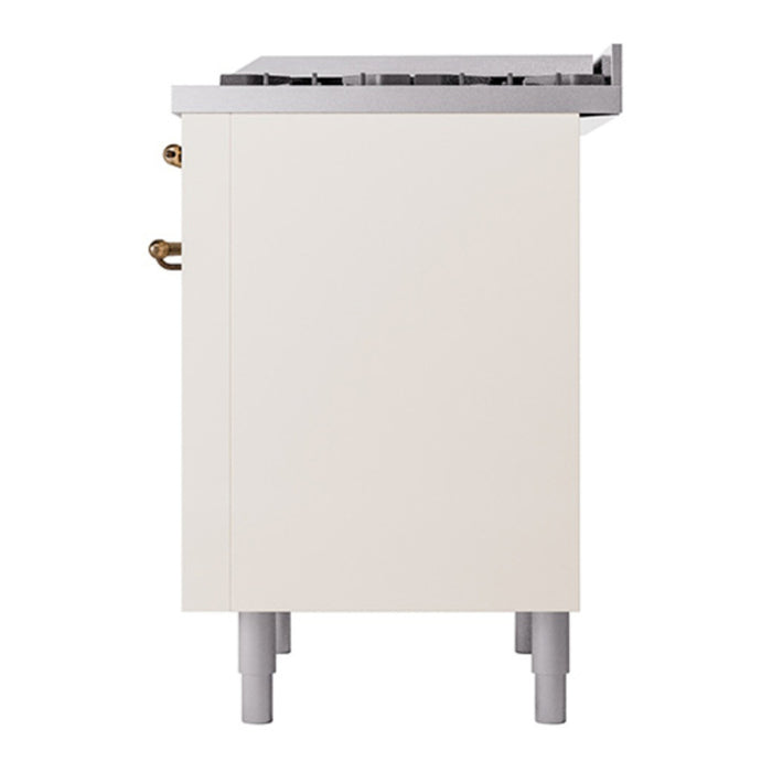 ILVE Nostalgie II Noblesse 36″ Dual Fuel Range with Solid Door - UN36FQNMP