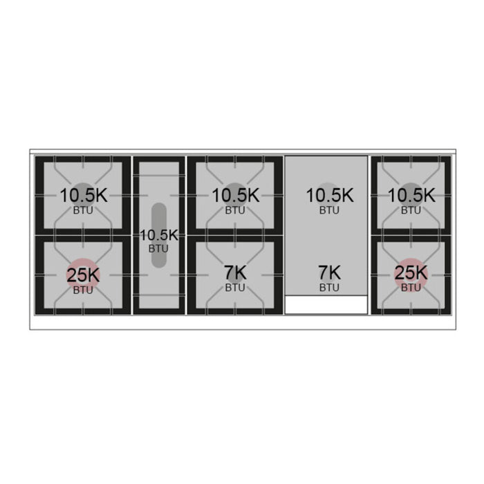 ILVE Nostalgie II Noblesse 60″ Dual Fuel Freestanding Range 9 Sealed Burners + Griddle with Solid Door - UN60FQNMP