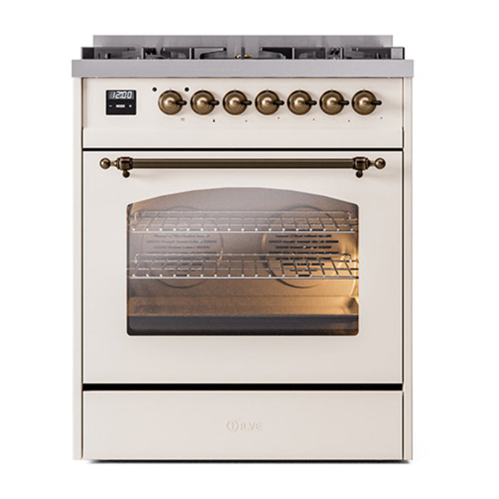 ILVE 30" Nostalgie II Single Oven Dual Fuel Range UP30NMP